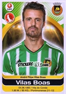Sticker Vilas Boas - Futebol 2016-2017 - Panini