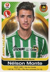 Sticker Nelson Monte - Futebol 2016-2017 - Panini