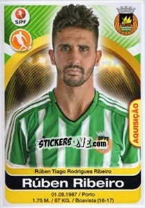 Sticker Ruben Ribeiro - Futebol 2016-2017 n. 279 - Panini