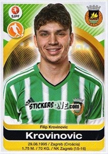 Figurina Krovinovic - Futebol 2016-2017 - Panini