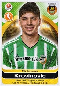 Sticker Krovinovic - Futebol 2016-2017 n. 280 - Panini