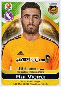 Sticker Rui Vieira - Futebol 2016-2017 n. 286 - Panini