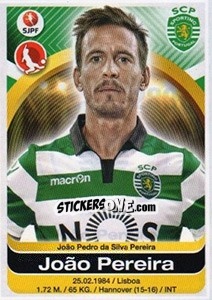 Figurina Joao Pereira - Futebol 2016-2017 - Panini