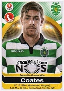 Sticker Sebastián Coates - Futebol 2016-2017 - Panini