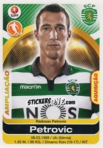 Sticker Radosav Petrovic - Futebol 2016-2017 n. 299bis - Panini