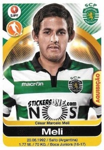 Sticker Meli - Futebol 2016-2017 n. 300 - Panini