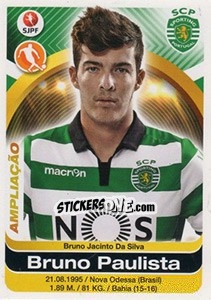 Sticker Bruno Paulista - Futebol 2016-2017 n. 300bis - Panini
