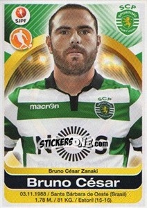 Sticker Bruno Cesar - Futebol 2016-2017 - Panini