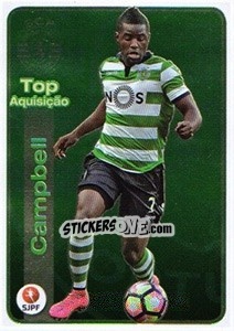 Sticker Joel Campbell - Futebol 2016-2017 n. 319 - Panini