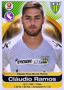 Cromo Claudio Ramos - Futebol 2016-2017 - Panini