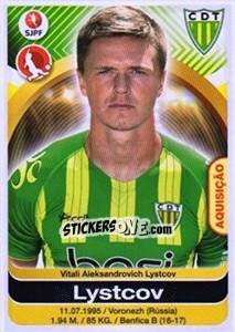 Sticker Lystcov - Futebol 2016-2017 n. 325 - Panini