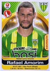 Sticker Rafael Amorim - Futebol 2016-2017 n. 326 - Panini