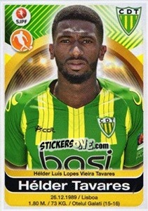 Sticker Helder Tavares - Futebol 2016-2017 n. 330 - Panini