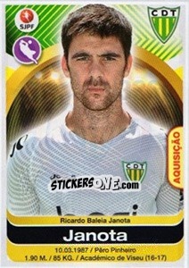 Sticker Janota - Futebol 2016-2017 - Panini