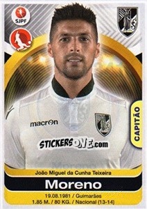 Sticker Moreno - Futebol 2016-2017 n. 341 - Panini