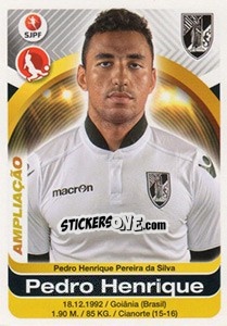 Sticker Pedro Henrique - Futebol 2016-2017 n. 341bis - Panini