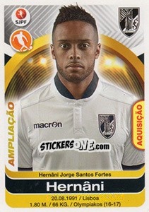 Sticker Hernani - Futebol 2016-2017 - Panini