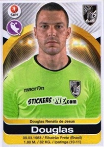 Sticker Douglas - Futebol 2016-2017 n. 353 - Panini