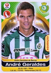 Sticker Andre Geraldes - Futebol 2016-2017 - Panini