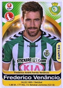 Sticker Frederico Venancio - Futebol 2016-2017 - Panini