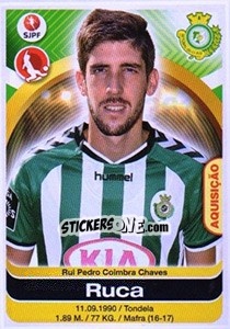 Sticker Ruca - Futebol 2016-2017 n. 361 - Panini