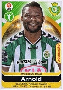 Sticker Arnold - Futebol 2016-2017 n. 368 - Panini