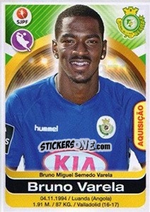Cromo Bruno Varela - Futebol 2016-2017 n. 370 - Panini