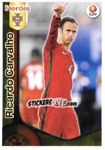 Figurina Ricardo Carvalho - Futebol 2016-2017 - Panini