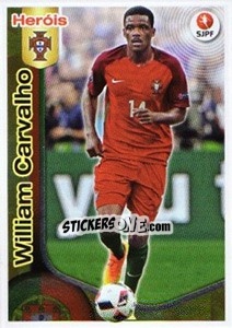 Sticker William Carvalho - Futebol 2016-2017 - Panini