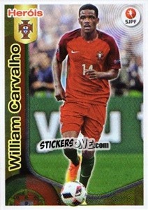 Sticker William Carvalho - Futebol 2016-2017 n. 386 - Panini