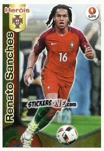 Sticker Renato Sanches - Futebol 2016-2017 n. 387 - Panini