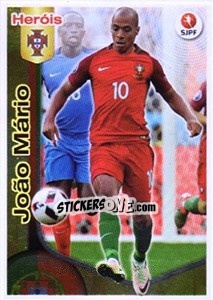 Sticker Joao Mario - Futebol 2016-2017 - Panini