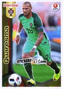 Sticker Quaresma - Futebol 2016-2017 n. 391 - Panini