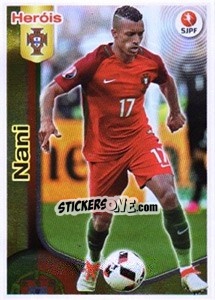 Sticker Nani - Futebol 2016-2017 n. 392 - Panini