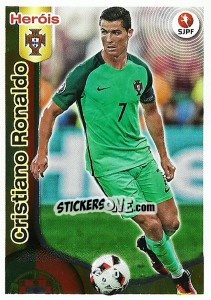 Sticker Cristiano Ronaldo - Futebol 2016-2017 n. 393 - Panini