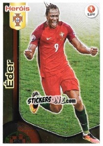 Sticker Eder - Futebol 2016-2017 - Panini