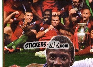 Figurina Herois do Portugal (Puzzel 5) - Futebol 2016-2017 n. 399 - Panini