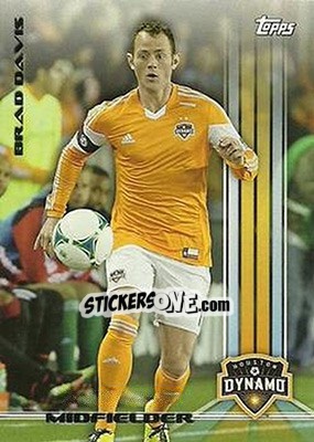 Sticker Brad Davis - MLS 2013 n. 5 - Topps