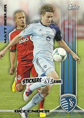 Sticker Matt Besler - MLS 2013 n. 6 - Topps
