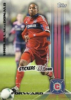Sticker Sherjill MacDonald - MLS 2013 - Topps