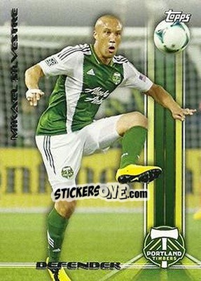 Sticker Mikael Silvestre - MLS 2013 n. 38 - Topps
