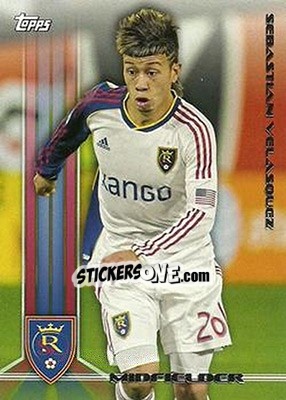 Sticker Sebastian Velasquez - MLS 2013 n. 40 - Topps