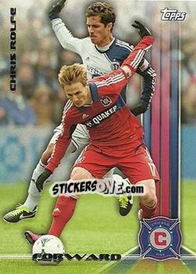 Sticker Chris Rolfe - MLS 2013 - Topps
