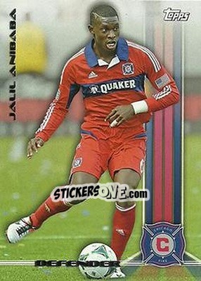 Sticker Jalil Anibaba - MLS 2013 - Topps