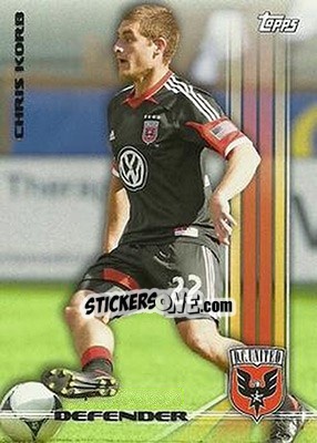 Sticker Chris Korb - MLS 2013 - Topps