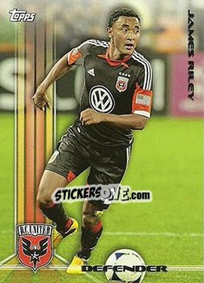 Sticker James Riley - MLS 2013 n. 75 - Topps