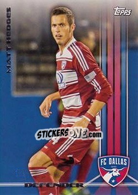 Sticker Matt Hedges - MLS 2013 - Topps