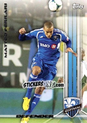 Sticker Matteo Ferrari - MLS 2013 n. 81 - Topps