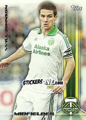 Sticker Will Johnson - MLS 2013 n. 88 - Topps