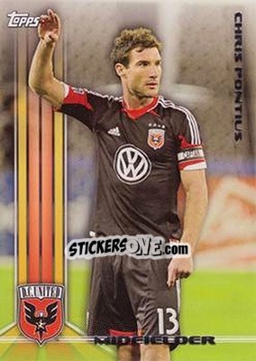 Sticker Chris Pontius - MLS 2013 n. 103 - Topps